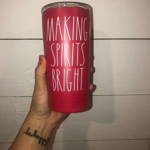 RAE DUNN NEW‼️MAKING SPIRITS BRIGHT TUMBLER